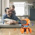 thumbnail image 5 of Juguete de robot de baile electrónico de plástico con luz de música para regalo de cumpleaños de niños, 5 of 5
