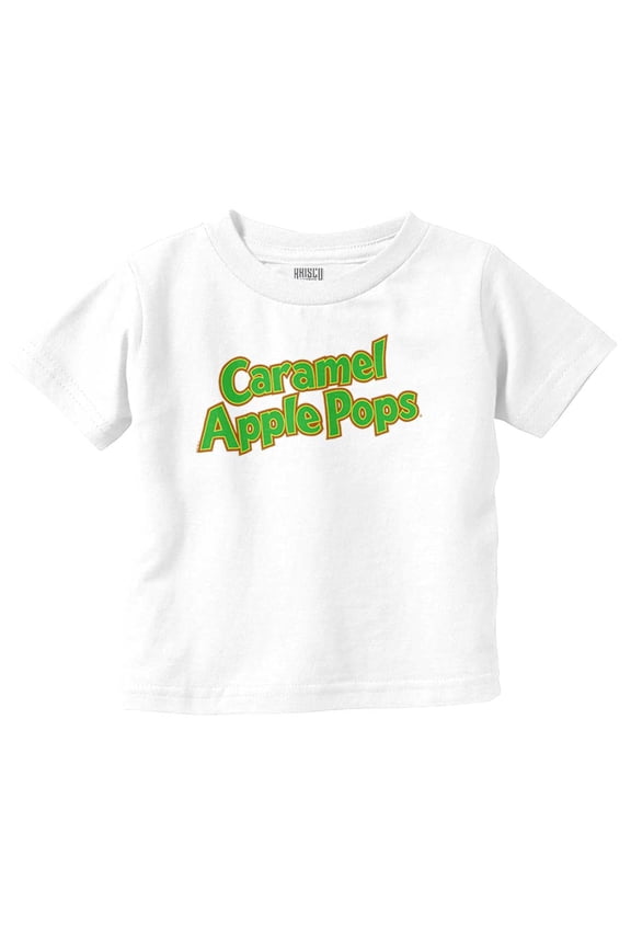 Caramel Apple Pops Candy Logo Toddler Boy Girl T Shirt Infant Toddler Brisco Brands 6M