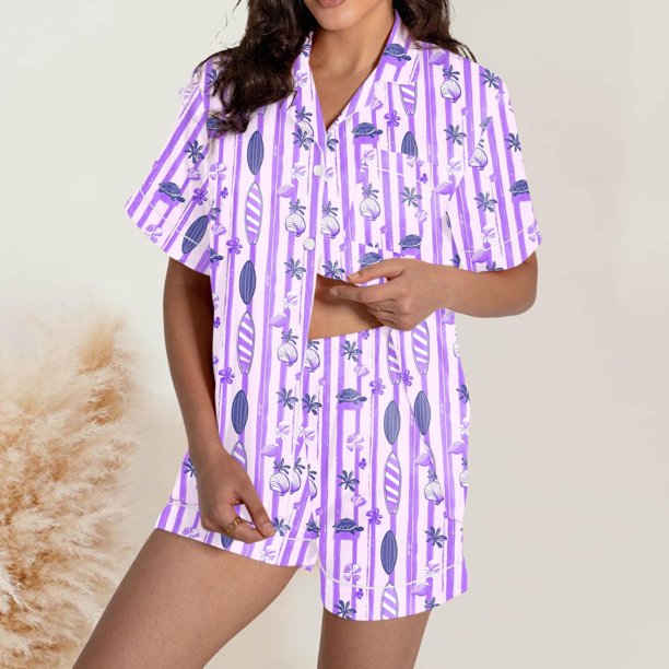 MKLEKYY conjunto de Dos Piezas de Faja Corta para Mujer, conjunto de Pantalones Cortos de Manga Corta con Cuello En V