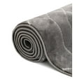 thumbnail image 3 of Marilyn Monroe Glam Collection Area Rug - Trellis (7' 10" Round Gray Silver/Silver), 3 of 9