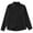 Black, variant on OGLCCG Boys Long Sleeve Dress Shirts Solid Collared Formal Uniform Shirt Summer Casual Cotton Button Down Shirts Size 10-16 Years