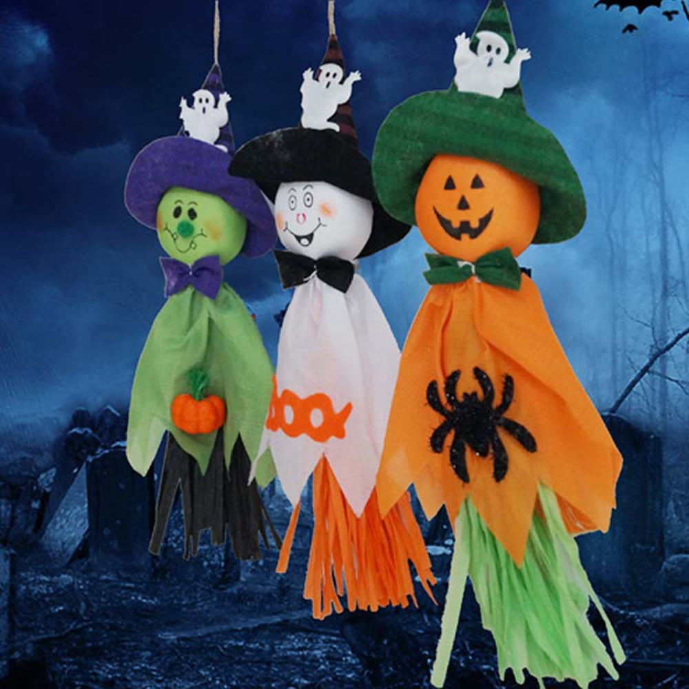 Halloween Hanging Ghost Props Horror Decoration Design, Pumpkin Ghost ...