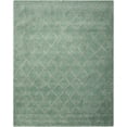 thumbnail image 2 of Nourison Lunette Modern Trellis Aqua 8' x 10' Area Rug, (8' x 10'), 2 of 6
