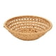 thumbnail image 2 of Rattan Woven Tray Convenience Store Handmade Round Basket Food Craft Rattan Tray for Food Fruit Storage, 2 of 3