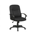 thumbnail image 3 of Lorell, Executive Fabric Mid-Back Chair, 1 Each, 3 of 8