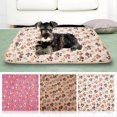 thumbnail image 4 of Cheers Chaud Chat Tapis Chien Patte Os Imprimé Molleton Couverture Coussin de Lit, 4 of 7
