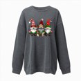 thumbnail image 6 of Towmus Christmas Sweaters for Women Funny Festive Womens Christmas Old Men Sweaters Loose Fit Cute Winter Long Sleeve Tops Casual Pullover Shirts, 6 of 6