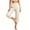 Beige, variant on Capri Jeans Pants for Women Button Fly High Waist Denim Pants Big Patch Pocket Casual Cropped Wide Leg Jeans