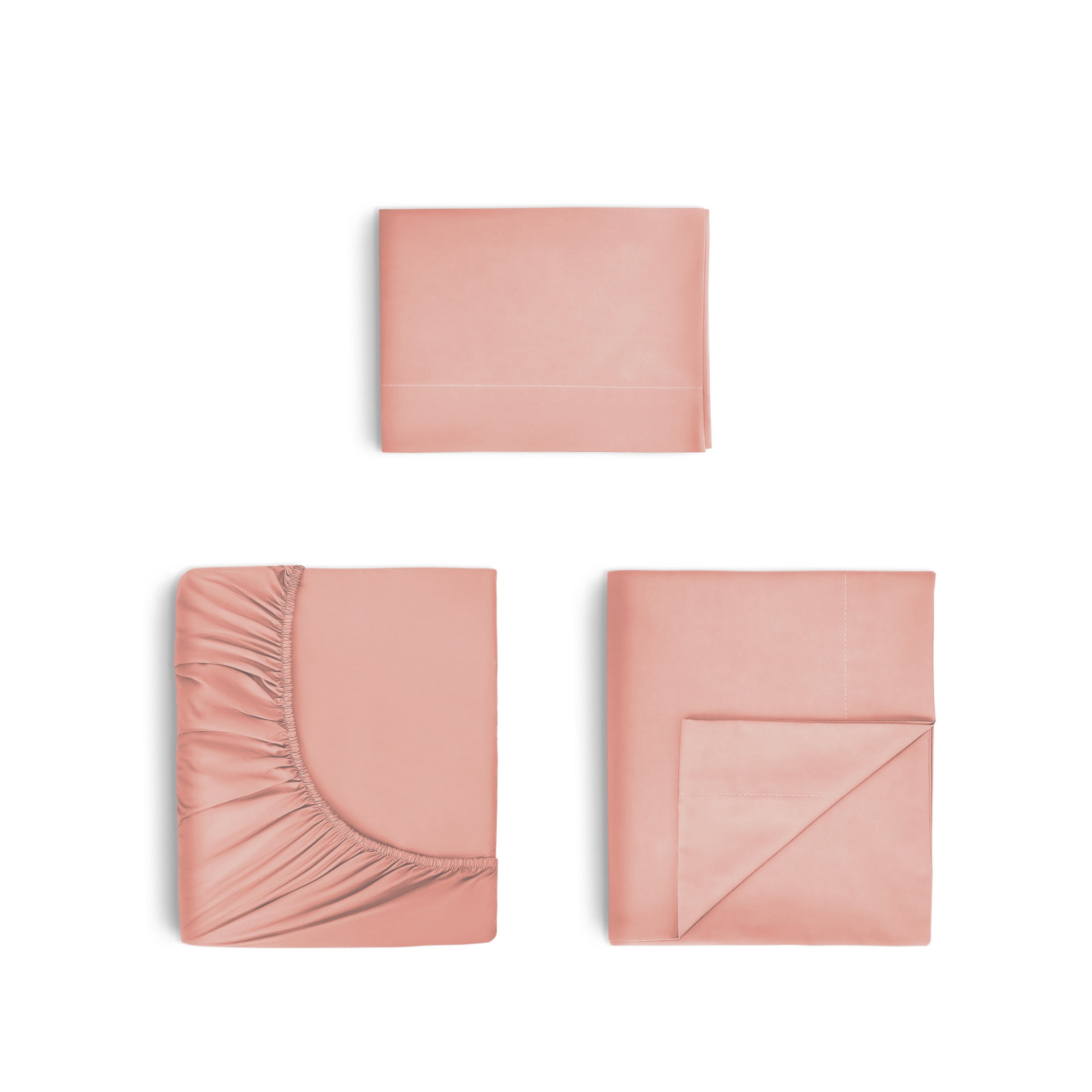 Martex Restore Cooling Bed Sheet Set, Twin, Clay