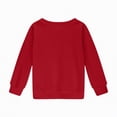 thumbnail image 5 of Towmus Girls Pullover Sweatshirt Fall Oversized Crewneck Casual Long Sleeve Solid Color Sweatshirts Basic Pullover Tops 14 Years, 5 of 7