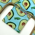 thumbnail image 4 of Wrapables JoliBag Collection Reusable Shopping Bag (Set of 2), Avocado, 4 of 5
