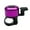 Violet, variante sur Steep Réductions, Sonnettes de Vélo en Alliage d'Aluminium pour Adultes et Enfants Adaptées pour Vélo de Montagne/route, PENDANE, Noir