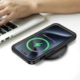 thumbnail image 4 of KOMI Magnetic for iPhone 15 Pro Case, Waterproof Dustproof Cover [Built in Screen Protector] [Compatible with MagSafe], Full Body Heavy Duty Phone Case for iPhone 15 Pro - 6.1” (Black), 4 of 5