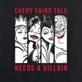 thumbnail image 3 of Disney Villains - Every Fairy Tale Needs A Villian - Women's Lightweight French Terry Long Sleeve Shirt, 3 of 5