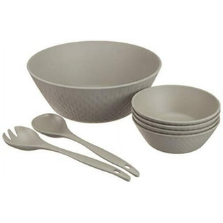  HM-tech 8PCS Large Salad Bowl Set（6 Quart） with Lid