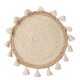 thumbnail image 1 of Decoración de pared con cesta tejida, decoración de pared con cesta tejida, colgante de pared de mimbre, pequeño macramé, arte de pared bohemio, decoración del hogar, 1 of 7