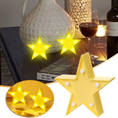

Mittory Pentagram Night Light Modeling Light Cute Modeling Night Light Children s Room Decorative Lights Ornaments Atmosphere Lights