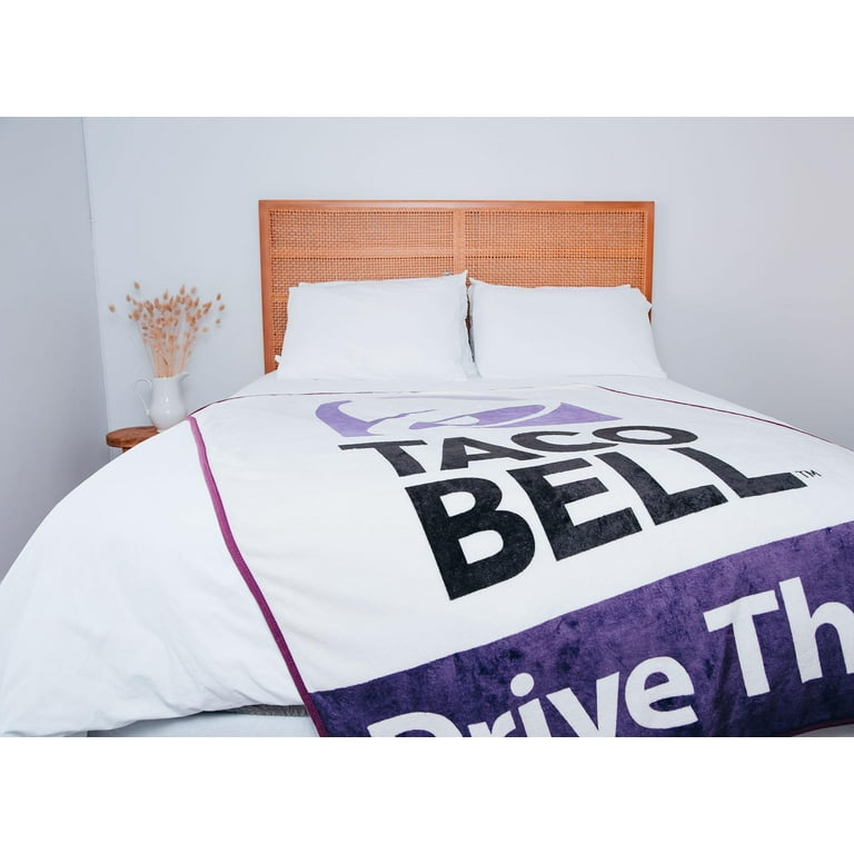 Taco bell plush blanket hotsell