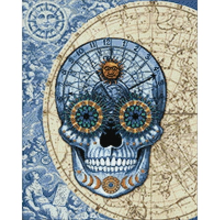 UPC: 4630103941748 | Diamond painting kit Astrology Skull Crafting Spark 14.9 x 18.9 in CS2573