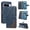 Blue, variant on Designed for Google Pixel 8 Pro Case Wallet, Men Women Flip Folio Cover with PU Leather Stand Credit Card Holders Slots Wrist Strap Magnetic Clasp Phone Case for Google Pixel 8 Pro, Purple