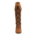 thumbnail image 4 of Minnetonka Men's Front Lace Knee High Boot, Brown 6, 4 of 5