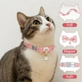 thumbnail image 3 of 2Pack Adorable Cat Collar with Bow, Cute Kitten Collars for Girl Cats Pink Cat Bows & Accessories Breakaway Safety Cat Bowtie Collar, 3 of 7