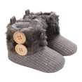 thumbnail image 2 of Toddler Winter Snow Boots Boys Children'S Shoes Snow Boots For Boys And Girls Warm Baby Soft Soled Shoes Cold Weather Baby Faux Fur Shoes, 2 of 9