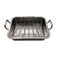 thumbnail image 2 of Bandeja rectangular para asar pavos, asar pollos a la parrilla, para asar en la barbacoa 41 cm x 31 cm x 95 cm, 2 of 9