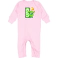 thumbnail image 2 of Inktastic 1st Birthday Monster Baby Romper Coveralls, 2 of 4
