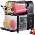 thumbnail image 3 of 110V Slushy Machine, 3L x 2 Daiquiri Machine Commercial, Single Bowl Frozen Drink Slush Machine, Black Commercial Slushie Machine, 340W Frozen Slush Machine, Stainless Steel Home Slush Machine, 3 of 9