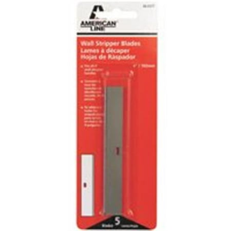 American Line 66-0377 Wall Stripper Blade, For Use With 4 in Stripping Tools, High Carbon
