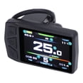 thumbnail image 1 of Cycling Display Meter, Electric Cycling Panel USB Charging Port 24-48V 5V 500MA Output External Buttons  for KT Controller, 1 of 7