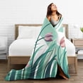 thumbnail image 5 of Super-Soft Rabbit, Resting Micro Fleece Blanket,Suitable for Sofa Blankets for Adults and Children, Bed Blankets 80"" x60, 5 of 5