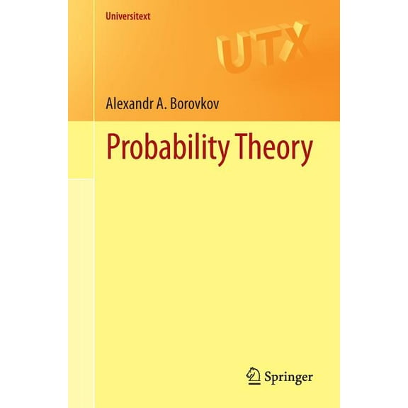 Universitext Probability Theory, (Paperback)