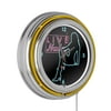 Shadow Babes - D Series - Clock w/ Two Neon Rings - Yellow