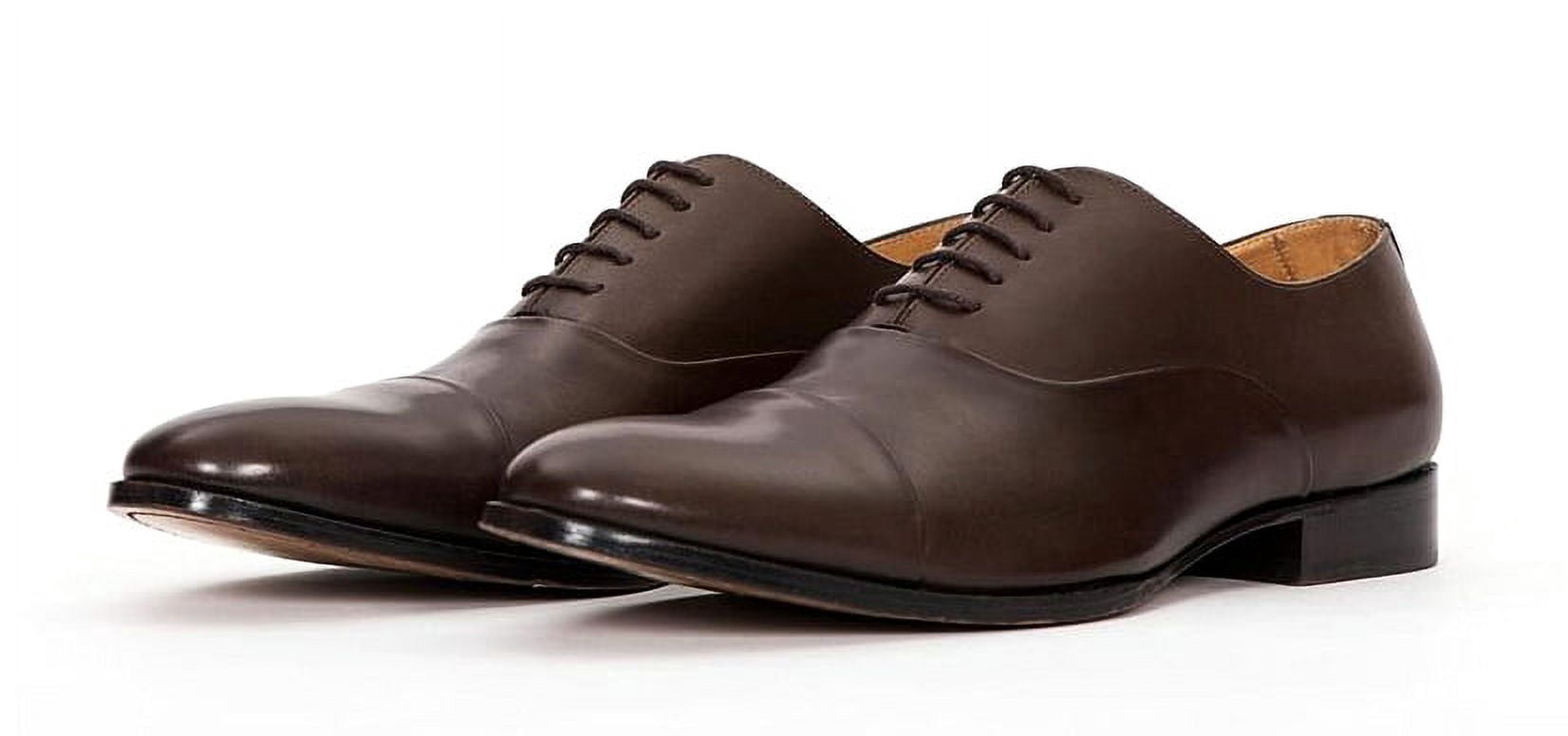 $SALE: PAIR OF KINGS Pure Nuts Leather Cap-toe Shoes Pair Of Kings Shoes Men main image 2