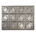 thumbnail image 3 of FASÄDE Traditional Style 4 Decorative Vinyl Backsplash 15 sq ft Kit in Galvanized Steel, 3 of 6