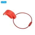 thumbnail image 3 of Unique Bargains Clip de Disque Volant avec Câble Métallique Support de Disque Sport Crochet pour Transport, Rouge, 2 Pack, 3 of 5