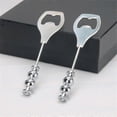 thumbnail image 3 of Stainless Steel Bottle Opener Customizable DIY Beaded Beer Opener for Kitchen Wedding Party Bar Home Restaurant Durable, 3 of 5