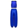 thumbnail image 2 of renvena Kids Boys Fairytale Cosplay Dress Up Golden Braided Vest with Elastic Waistband Pants for Theme Party Blue 14, 2 of 7