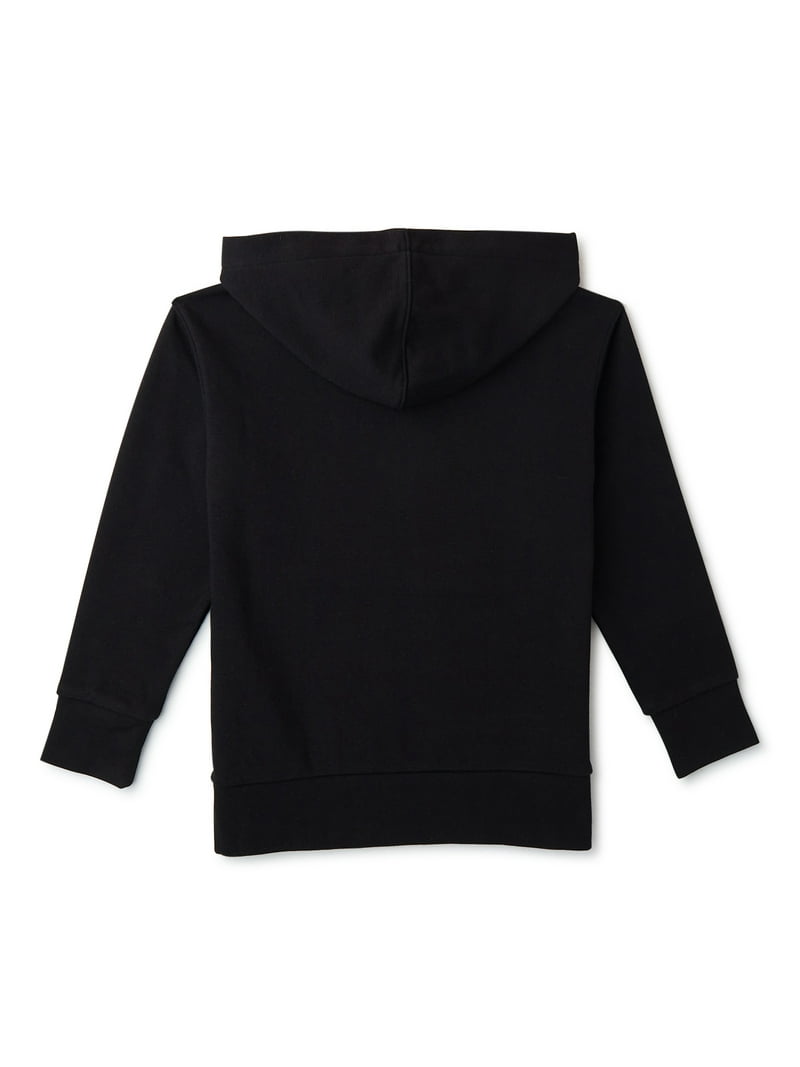 Wonder Nation Boys Long Sleeve Pullover Hoodie with Zip