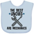 thumbnail image 3 of Inktastic Best Uncles Are Mechanics Boys or Girls Baby Bib, 3 of 4