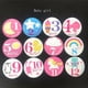 thumbnail image 2 of Pcs/set Pregnant Women Photography Monthly Stickers Fun Lovely Baby Cartoon Girls Boys Month 1-12 Picture Frame Decoration heqiyong LED, 2 of 2
