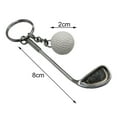 thumbnail image 6 of Mightlink Sports Keychain Ball Simulation Golf Smooth Surface Keyring Pendant Toy Easy Installation Key Holder for Handbag Car, 6 of 7