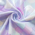 thumbnail image 4 of GYRATEDREAM Leotards for Girls Gymnastics Toddler Dance Biketards Mermaid Athletic Dance Wear Shiny Rainbow, Deep Purple Mermaid 7-8 Years, 4 of 8