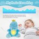 thumbnail image 5 of Toorise - Peluche de dinosaurio para bebé, juguete relajante que funciona a batería, con luz, música y respiración, almohada de dinosaurio para acurrucarse, regalo de viaje para niños, 5 of 8