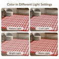 thumbnail image 7 of ODIKA 6'x9' Washable Area Rug Non-Slip, Easy Care, Front Plaid Door Gingham Checkered Tartan Throw Farmhouse Border for Family Room, Living Room, Master Bedroom, 7 of 7