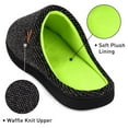 thumbnail image 2 of VONMAY Men's Cozy Slippers Two-Tone Indoor Outdoor House Shoes, 2 of 6