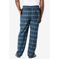 thumbnail image 4 of KingSize Men's Big & Tall Flannel Plaid Pajama Pants, 4 of 6