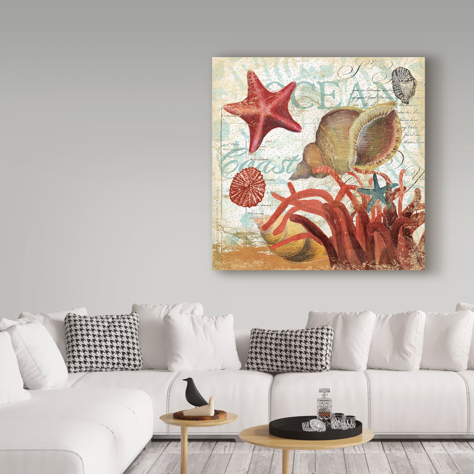Trademark Fine Art 'Shell Collector Ocean' Canvas Art by Art Licensing Studio